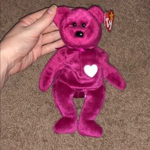 Valentina Beanie Bear with Tag